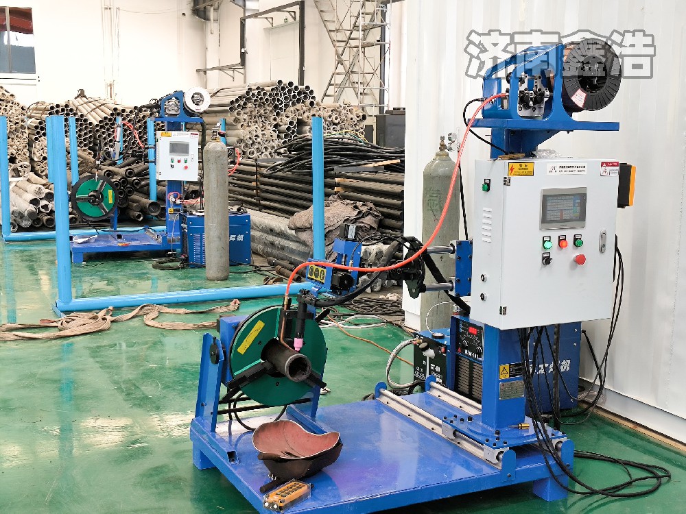 東營石油管道行業(yè)客戶，一次選購我司CO2法蘭自動焊和氬弧自動焊調(diào)試完成，客戶非常滿意。