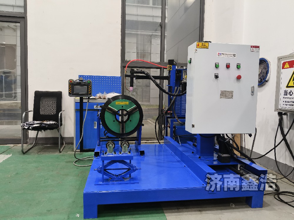 安徽客戶訂購氬弧自動焊3140，自動環(huán)縫焊接