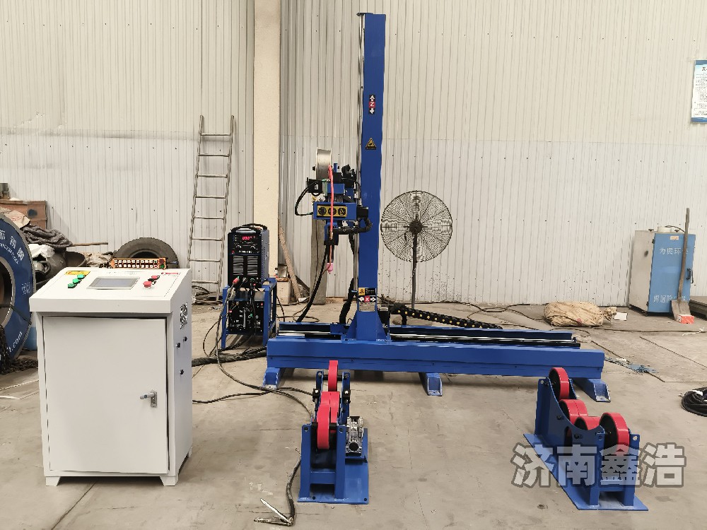 淄博客戶訂購(gòu)分體式氬弧自動(dòng)焊，提高生產(chǎn)效率，焊接焊縫美觀