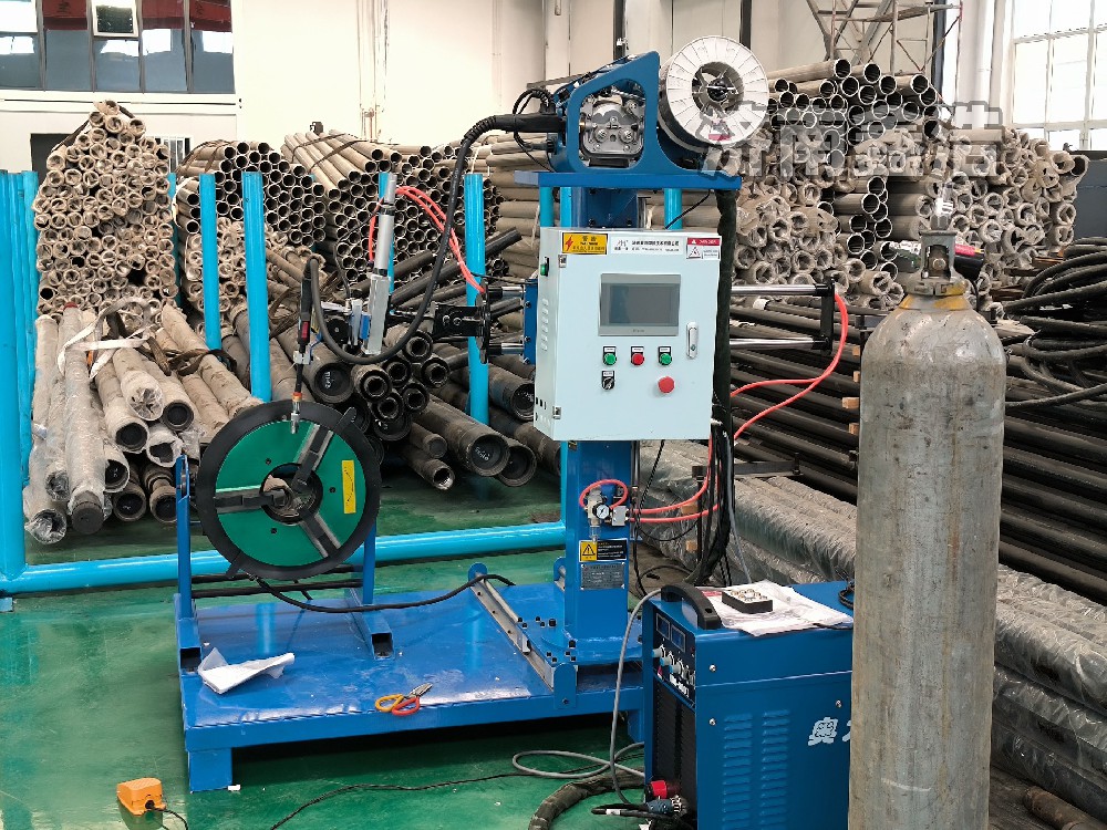 東營(yíng)客戶訂購(gòu)管法蘭自動(dòng)焊，提高生產(chǎn)效率