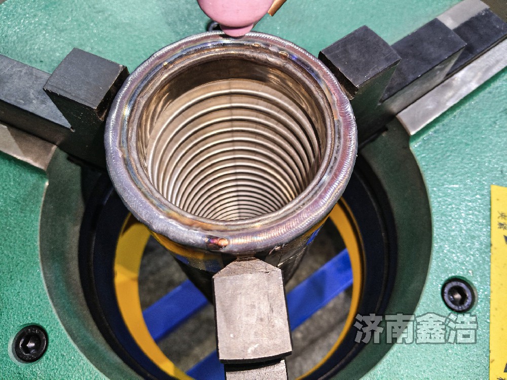 分體式氬弧自動(dòng)焊，環(huán)縫焊接通孔設(shè)計(jì)